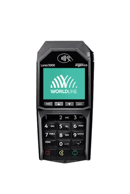 Kortterminalen Worldline Lane 3000